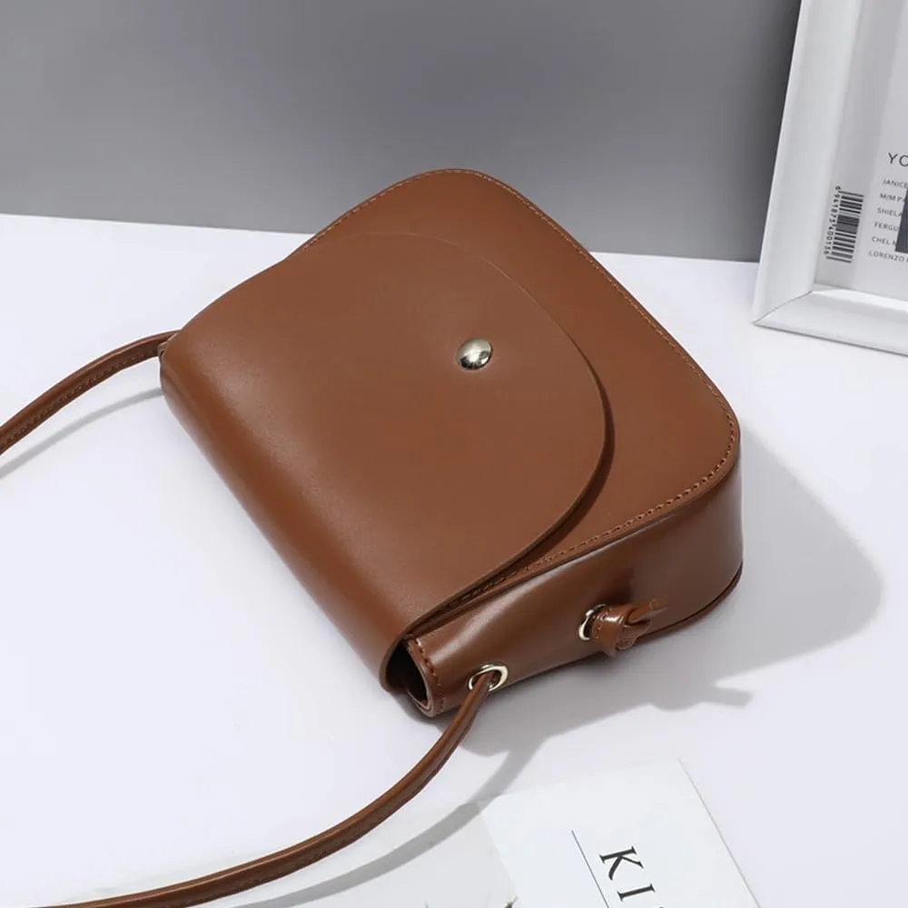 Square Crossbody Shoulder Bag Flap Clutch Bag Retro Satchel Handbag for Girls Casual Satchel Bag