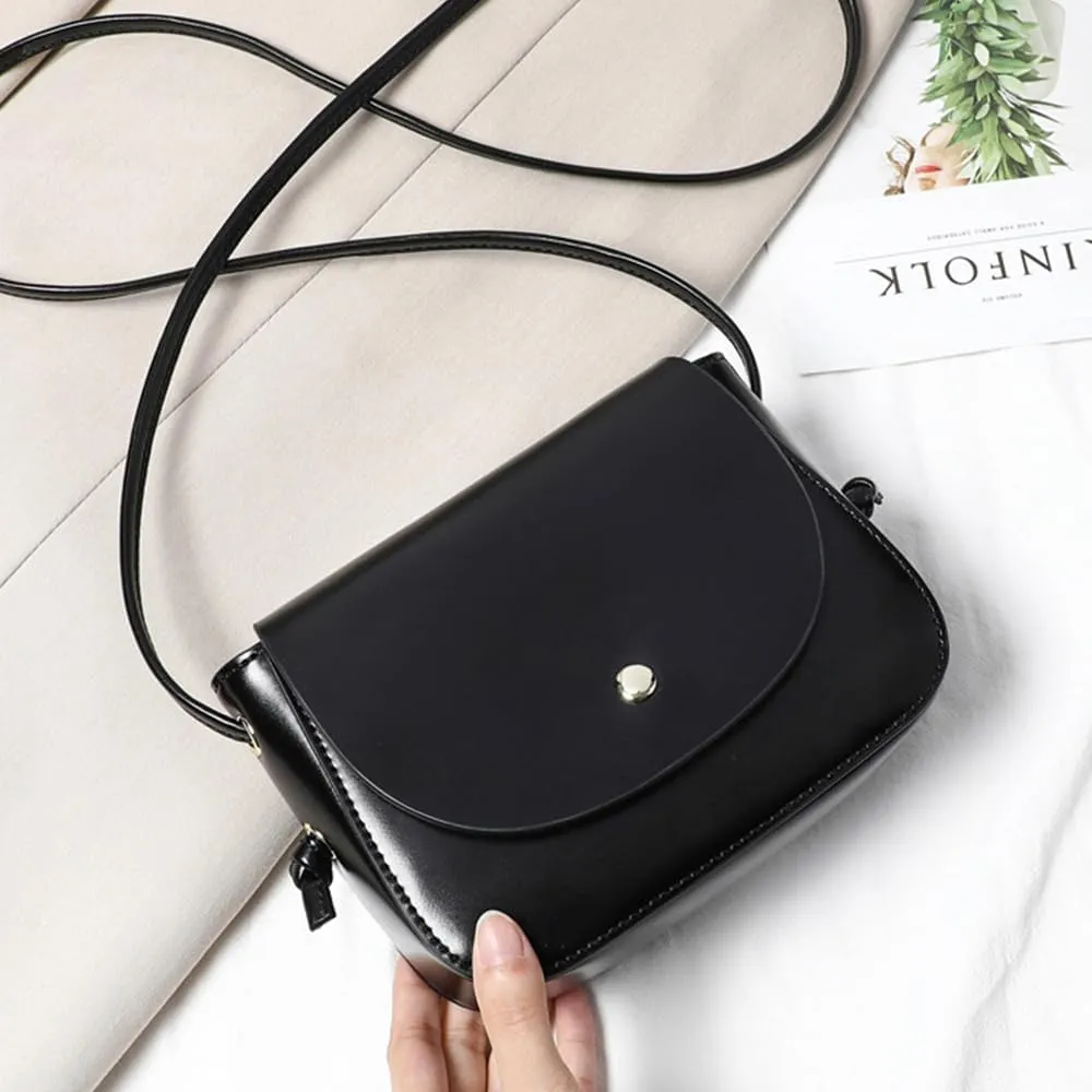 Square Crossbody Shoulder Bag Flap Clutch Bag Retro Satchel Handbag for Girls Casual Satchel Bag