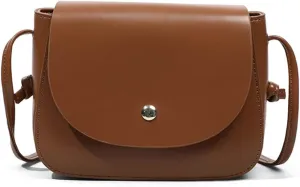 Square Crossbody Shoulder Bag Flap Clutch Bag Retro Satchel Handbag for Girls Casual Satchel Bag