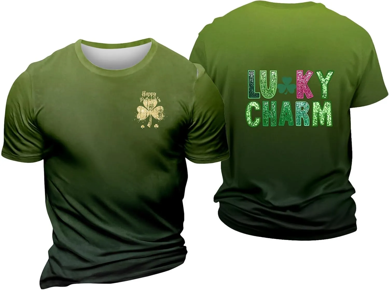 St Patrick's Day Shirt Mens Shirts St Patricks Day Shirt Men- Golf Shirts for Men Tshirts Shirts for Men