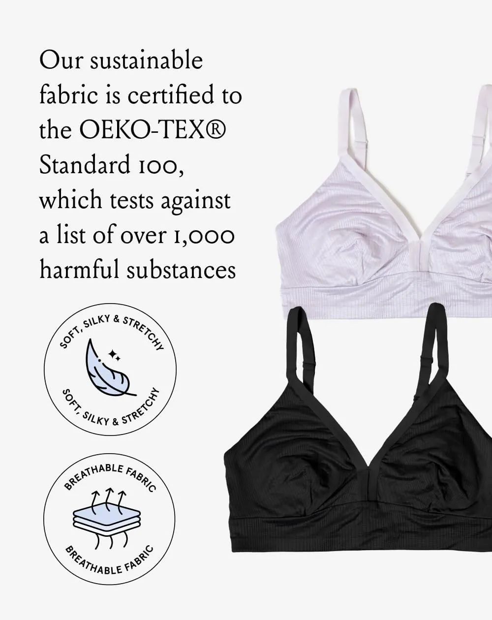 The Effortless Bra for Pregnancy, Postpartum & Nursing, Soft, Seamless, Stretchy & Wireless Pull-Down Maternity Bra