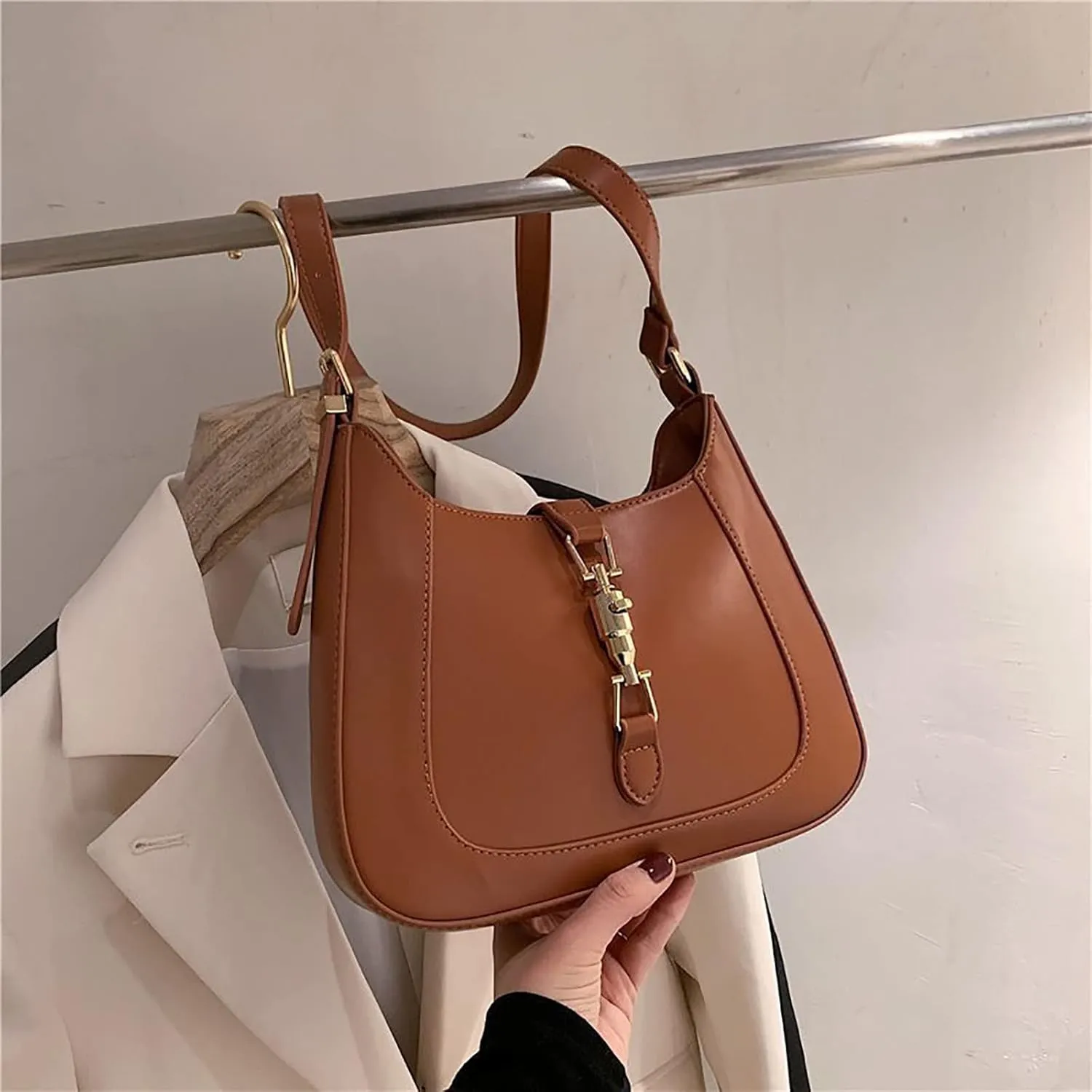 Tote Bag For Women Elegant Dumplings Handbags Ladies Purse Satchel Shoulder Bags Underarm Bag Leather Bag For Ladies R