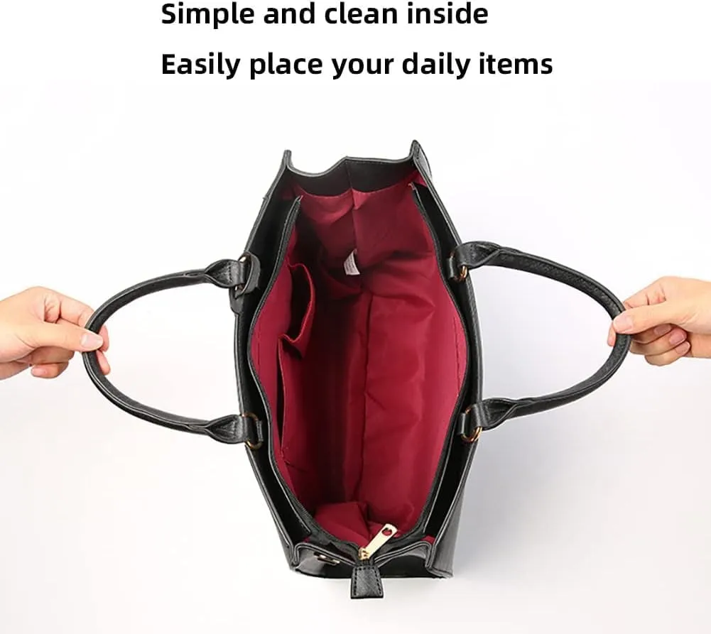 Tote Bag for Women Leather Handbag Tote Shoulder Bag Designer Crossbody Bag Top Handle Satchel Purses