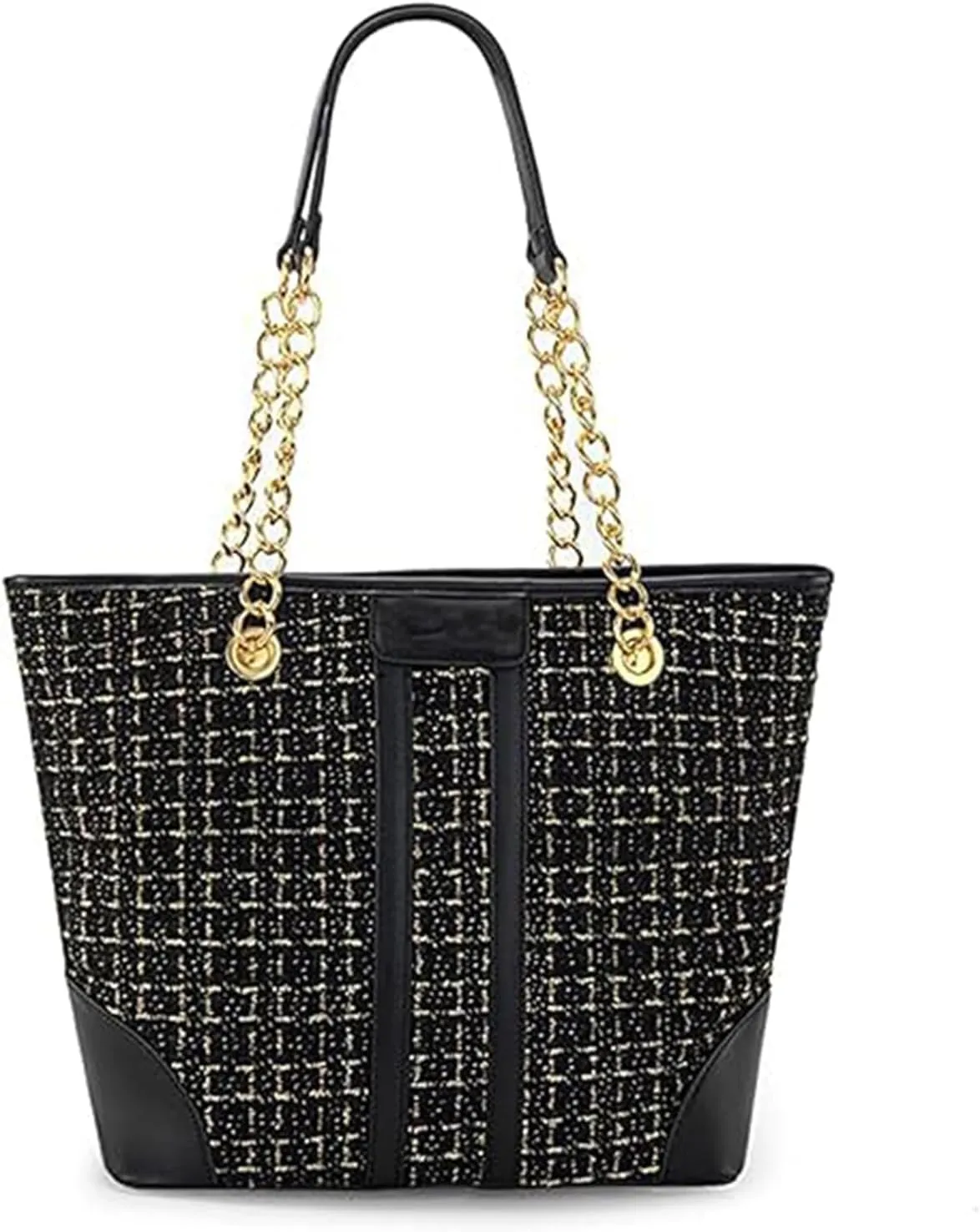 Tote Bags for Women Purses and Ladies Handbags Medium Size Hobo Top Handle Satchel Shoulder Bags, with Chain Strap