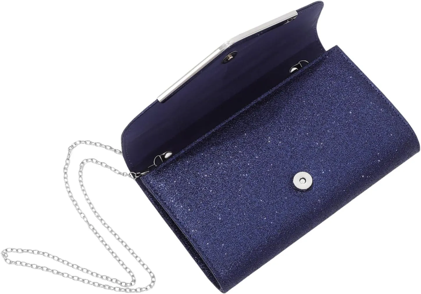 VALICLUD Evening Handbags Flash Clutch Bag Sequin Crossbody Bag Dress Purse Wedding Clutch Purse