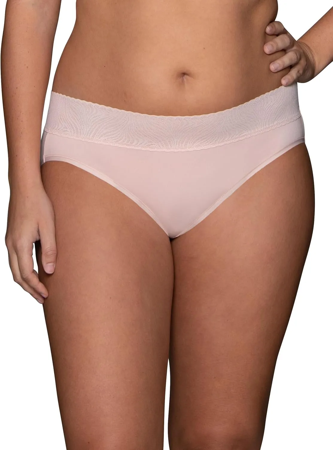 Vanity Fair Women's Effortless Panties for Everyday Wear, Buttery Soft Fabric & Lace
