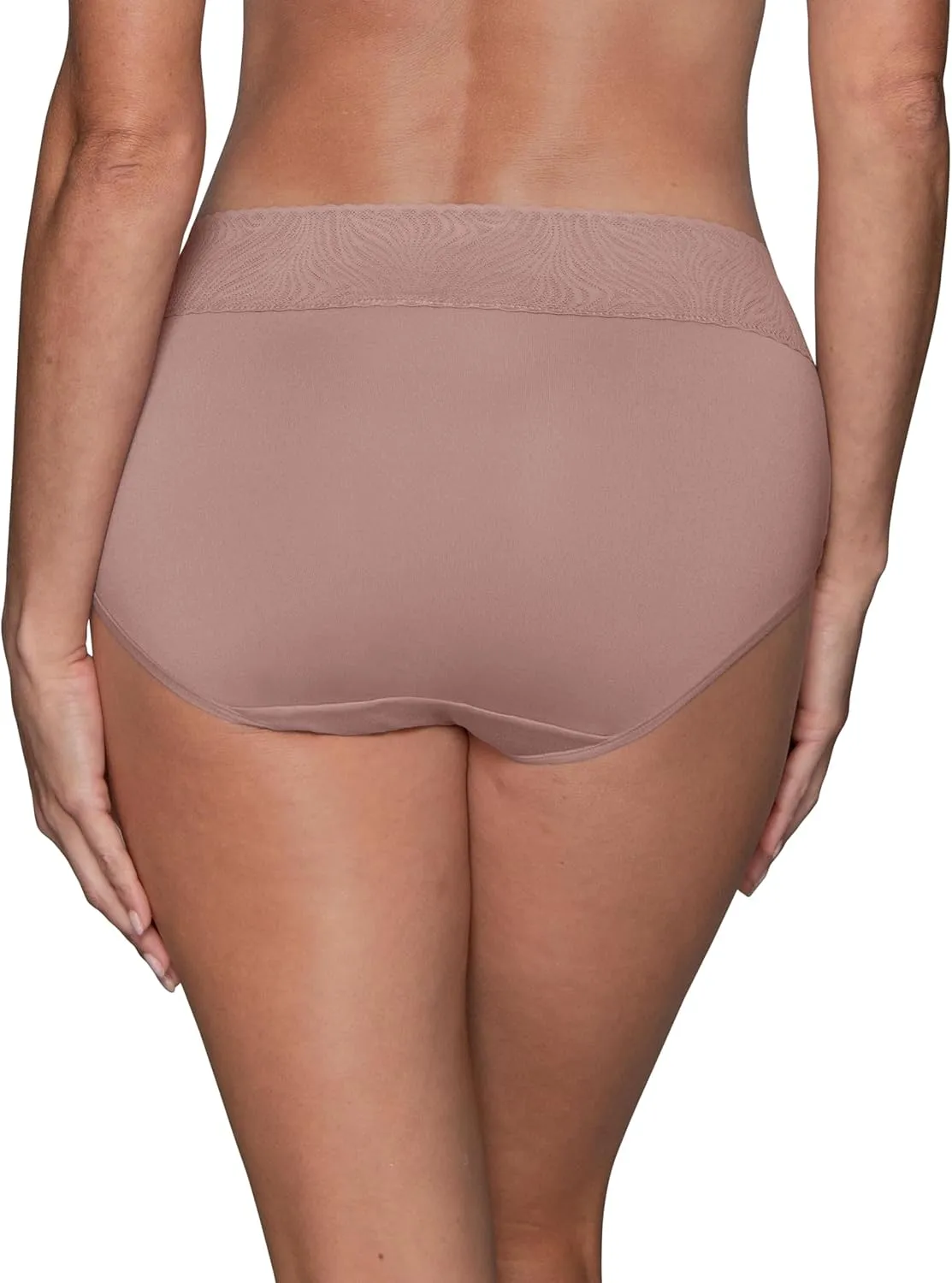 Vanity Fair Women's Effortless Panties for Everyday Wear, Buttery Soft Fabric & Lace