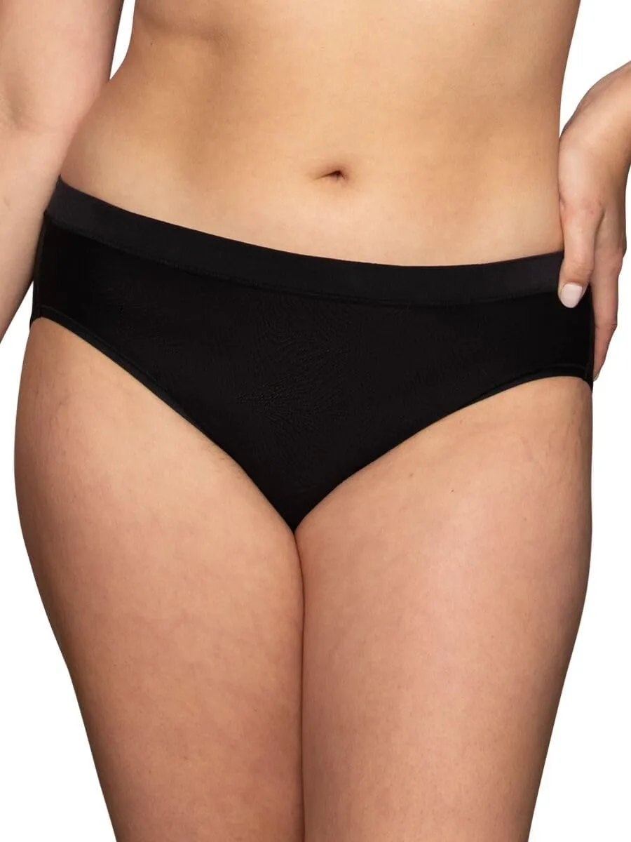 Vanity Fair Women's Effortless Panties for Everyday Wear, Buttery Soft Fabric & Lace