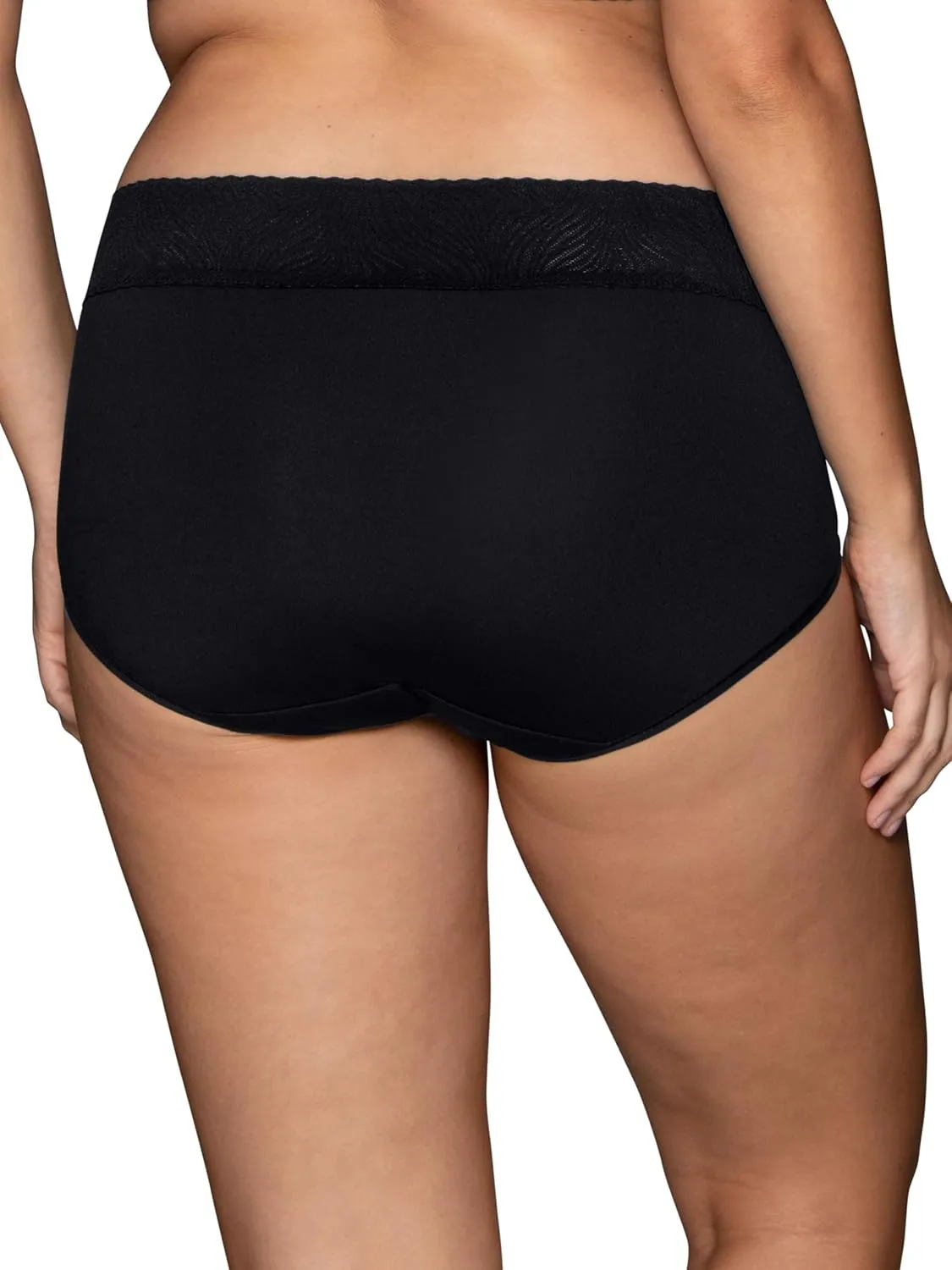 Vanity Fair Women's Effortless Panties for Everyday Wear, Buttery Soft Fabric & Lace