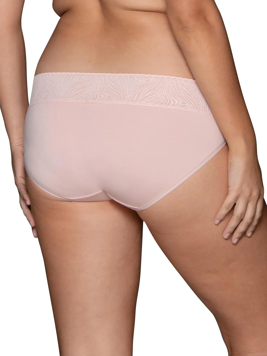 Vanity Fair Women's Effortless Panties for Everyday Wear, Buttery Soft Fabric & Lace