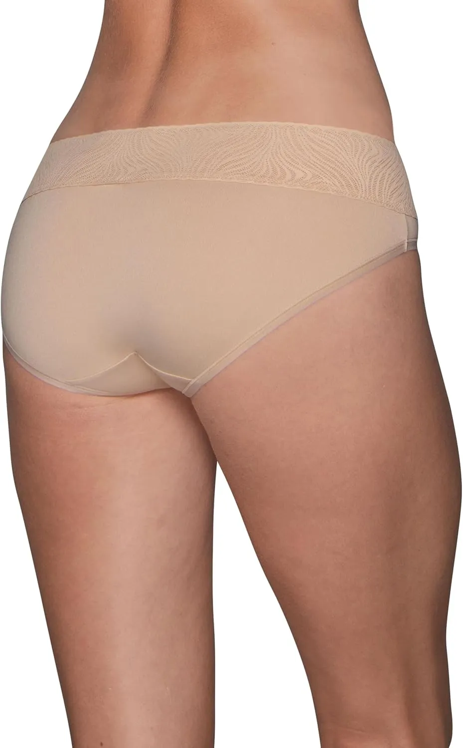 Vanity Fair Women's Effortless Panties for Everyday Wear, Buttery Soft Fabric & Lace