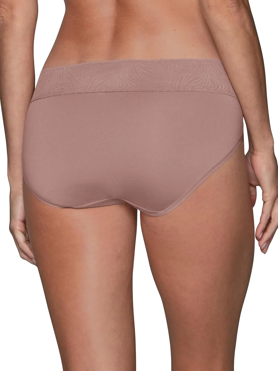 Vanity Fair Women's Effortless Panties for Everyday Wear, Buttery Soft Fabric & Lace