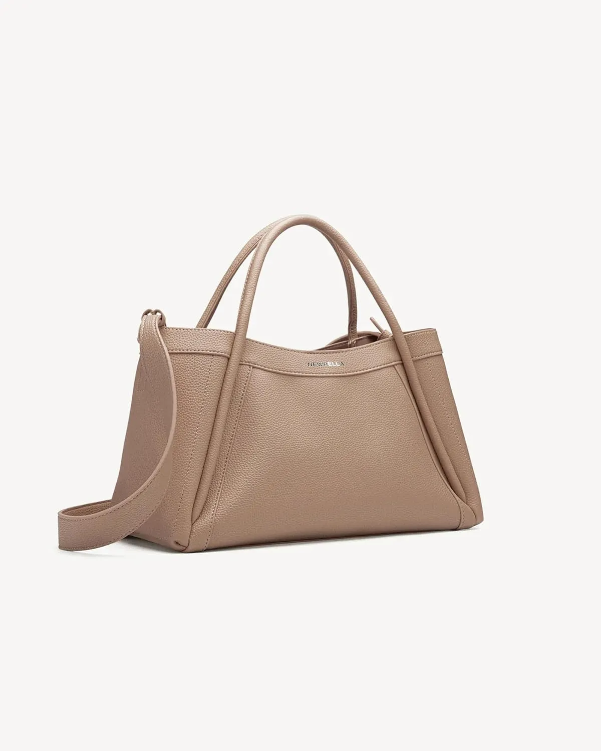 Vegan Leather Tote Bag for Women, Hobo Shoulder Bag, Crossbody Handbag with Matching Purse, Stylish Versatile