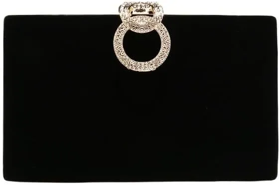 Velvet Versatile Clutch Purses European American Evening Bag