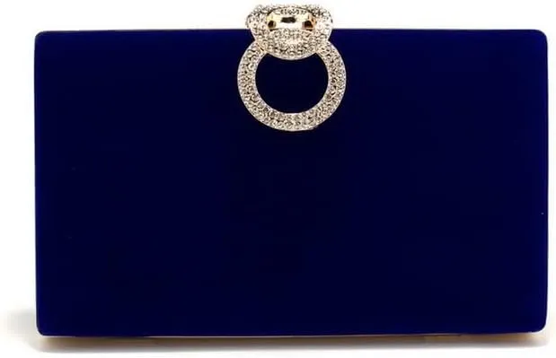 Velvet Versatile Clutch Purses European American Evening Bag