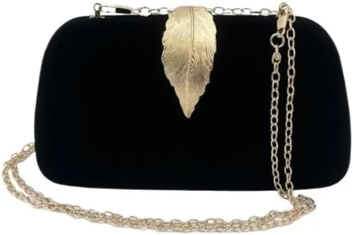 Velvet Women Evening Bag French Versatile Clutch Purses