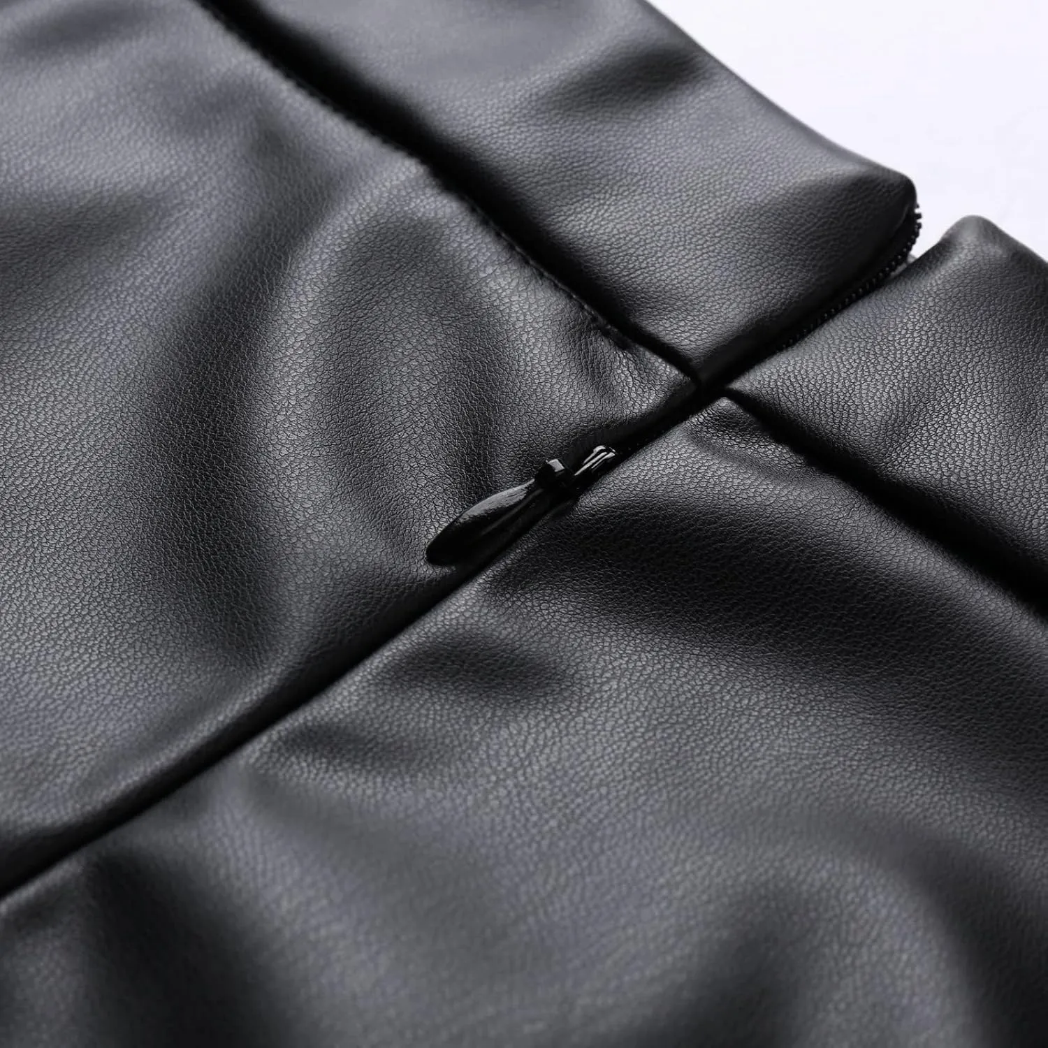 Waist High Solid Skirt Color Skirts Long Womens Line Leather Faux A Skirt Pleated Skirts for Women