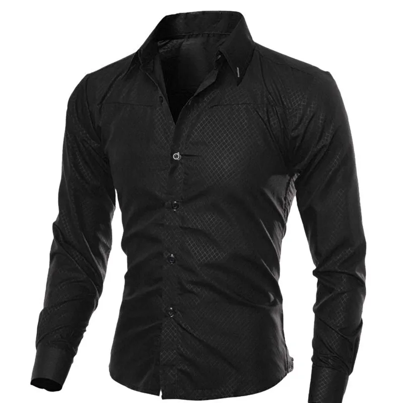 West Louis Brand Soft Solid Dress Shirt