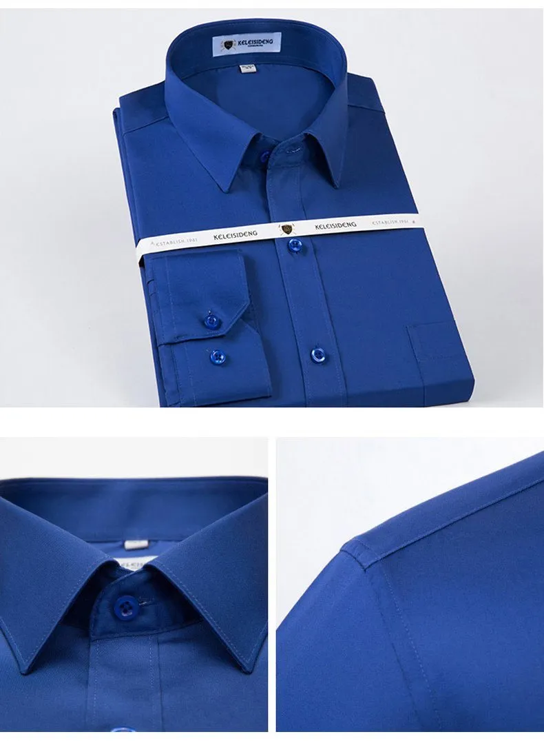 West Louis Solid Work Office Shirts