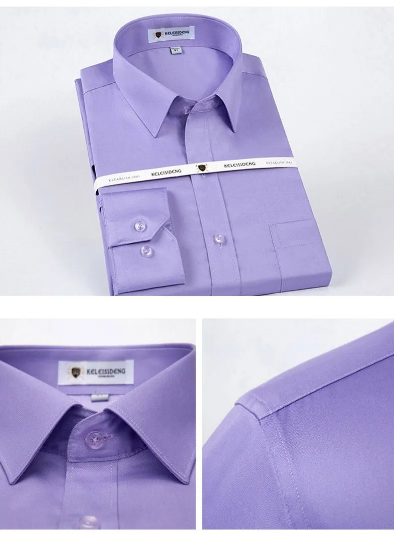 West Louis Solid Work Office Shirts