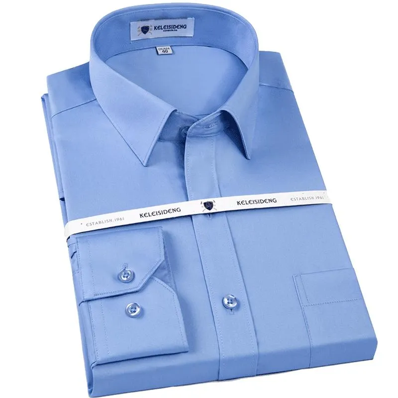 West Louis Solid Work Office Shirts