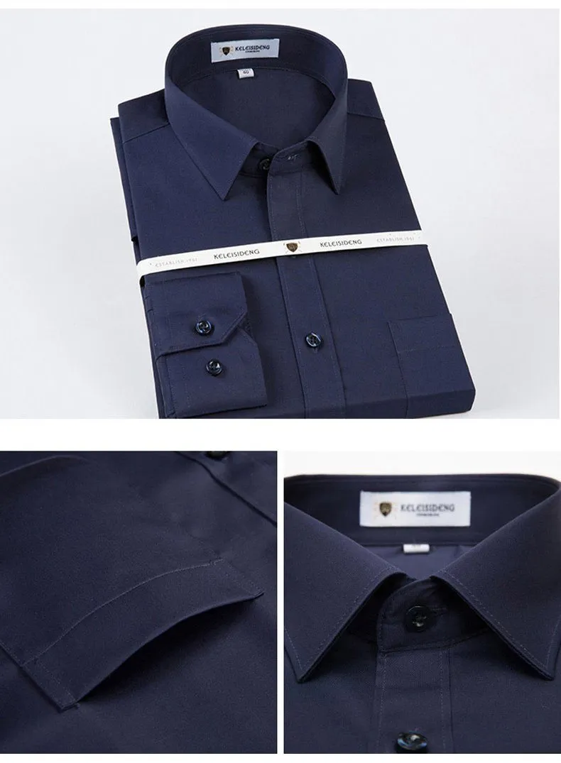 West Louis Solid Work Office Shirts