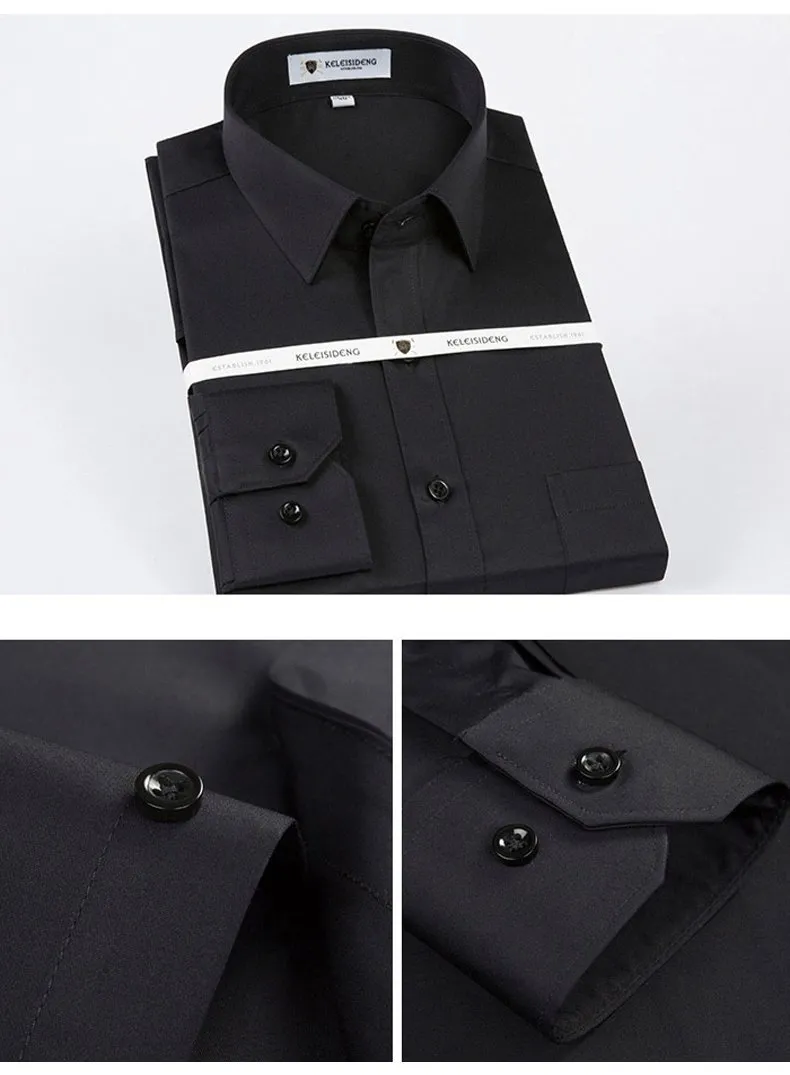 West Louis Solid Work Office Shirts