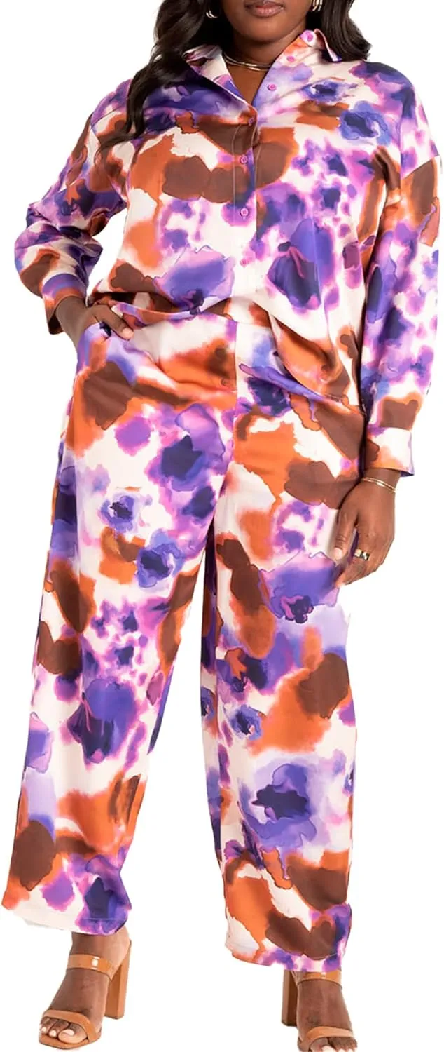 Woman Within Plus Size Colorblock Tiered Dress