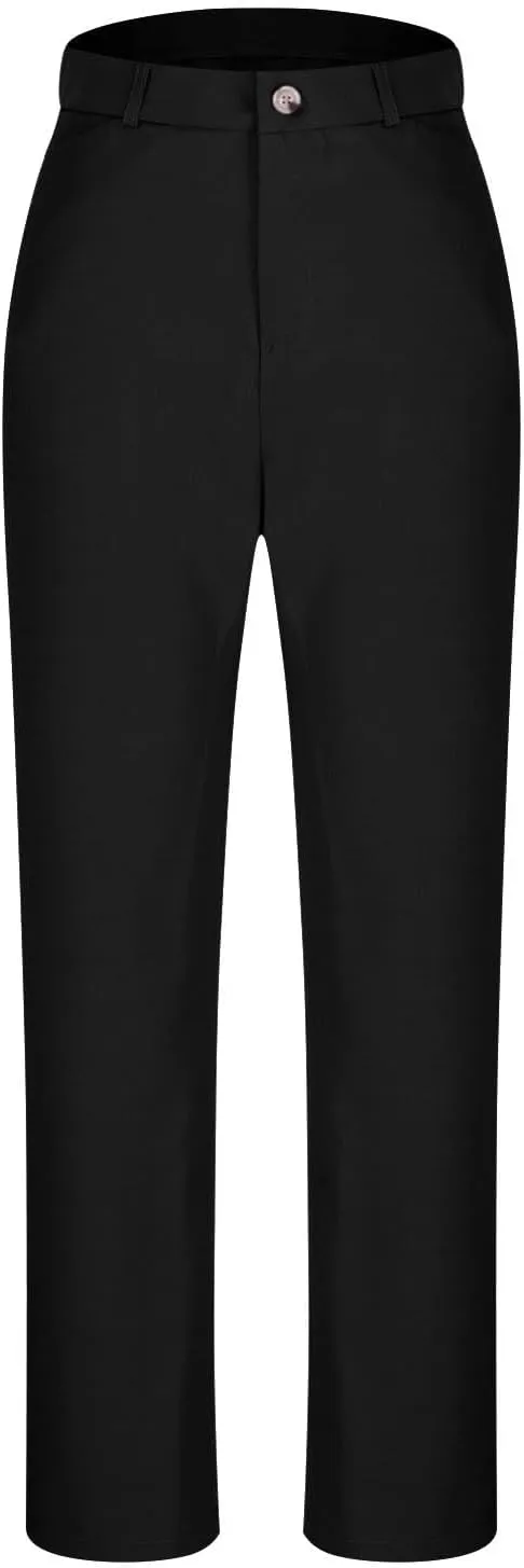 Women Dress Pants Flare Leggings Work Office Pant Wide Leg Slacks High Waist Bootcut Business Trousers Bottoms Clothes