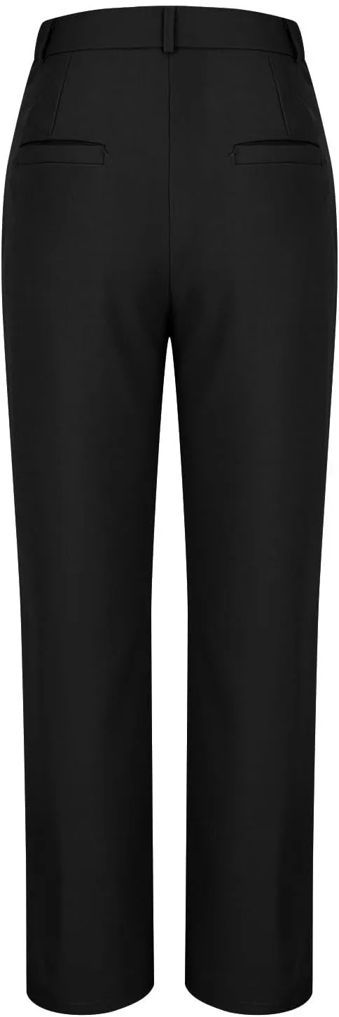 Women Dress Pants Flare Leggings Work Office Pant Wide Leg Slacks High Waist Bootcut Business Trousers Bottoms Clothes