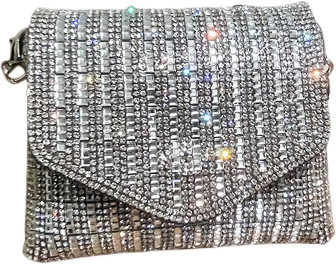 Women Evening Bag Purse Detachable Chain Elegant Shoulder Bags Handbag Tote Luxury Crossbody Clutch Party Purse