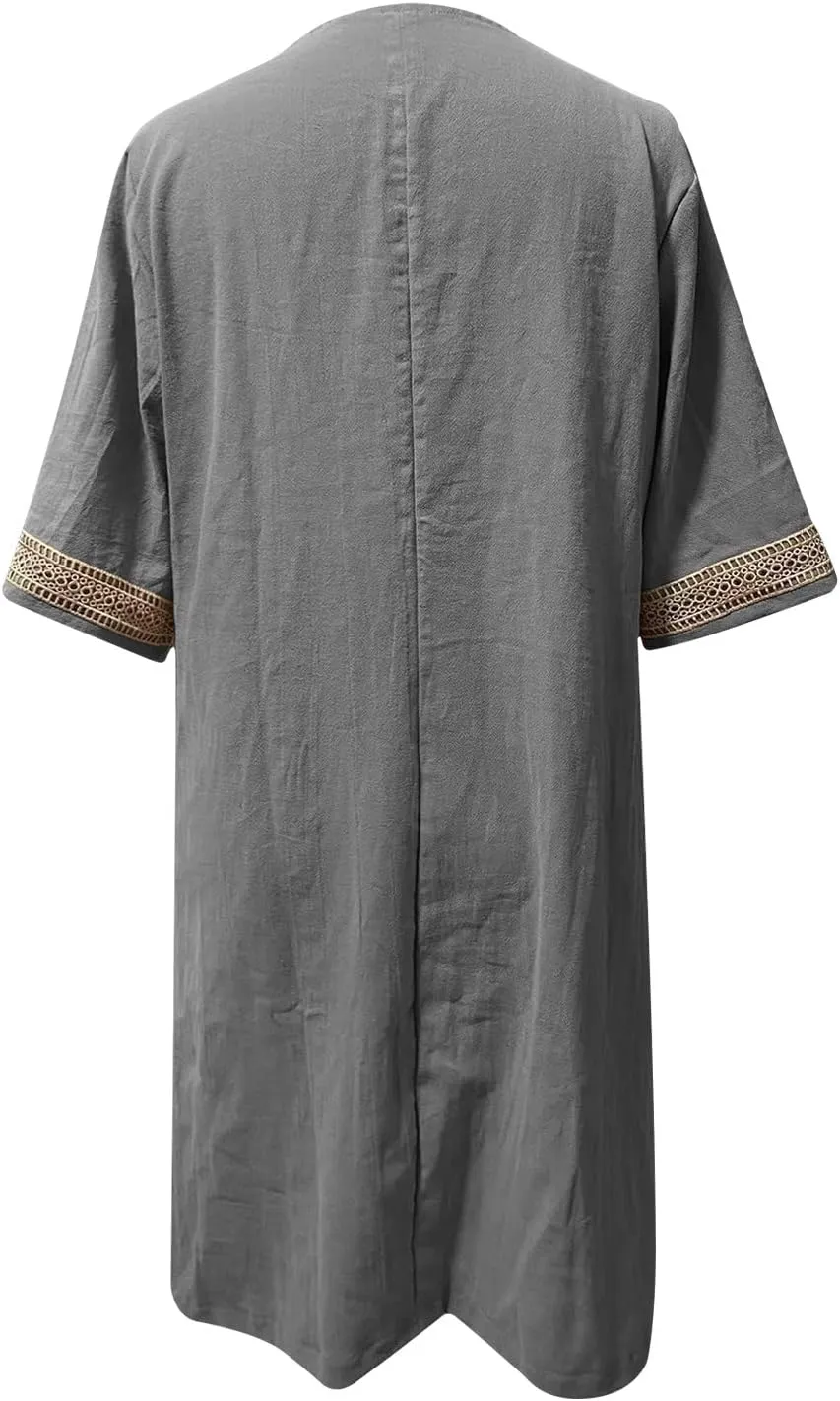 Women's Casual Summer Dresses Ruffle Sleeve V-Neck A-Line Party Dress Solid Color Spring Midi Sundress S-3XL