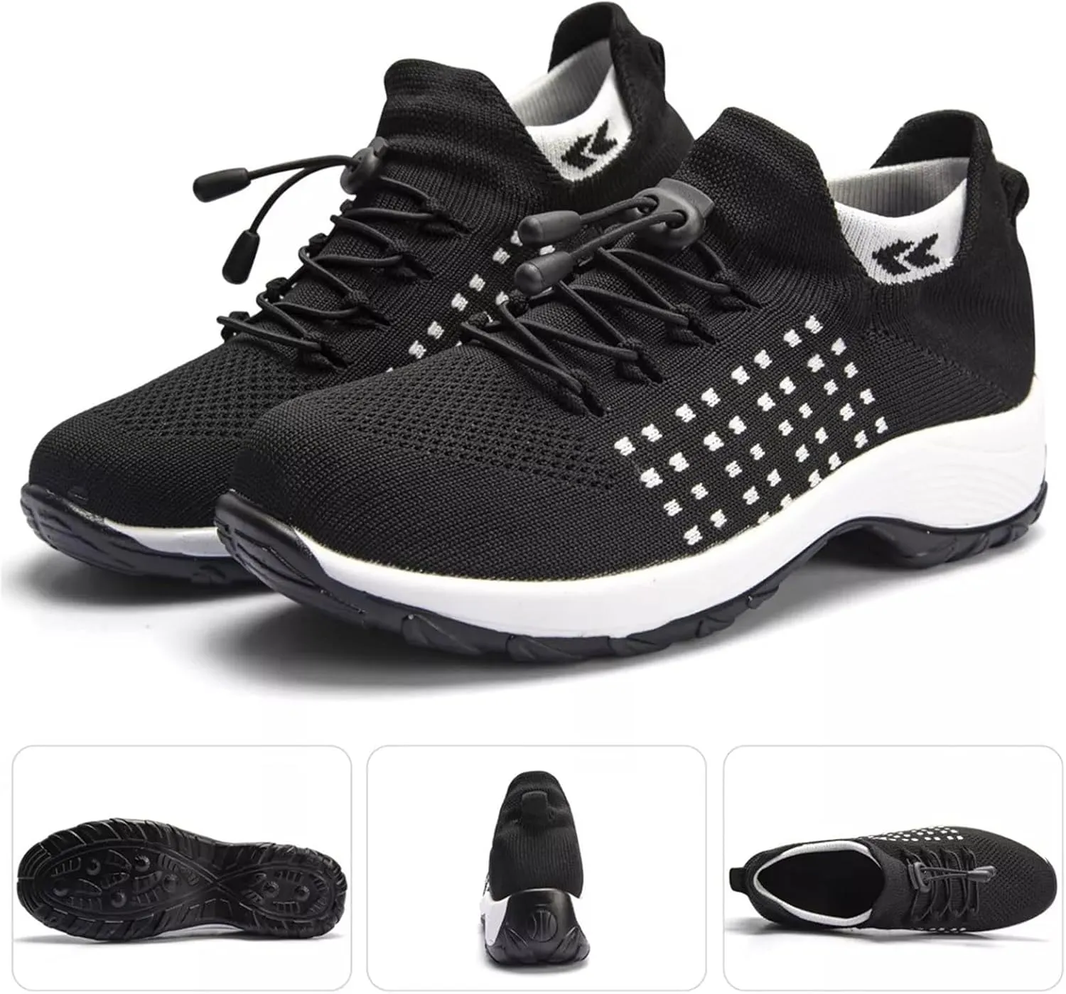 Womens Tennis Sneakers Athletic Running Shoes Lightweight Walking Shoes Mesh Breathable Gym Work Fashion Sneakers